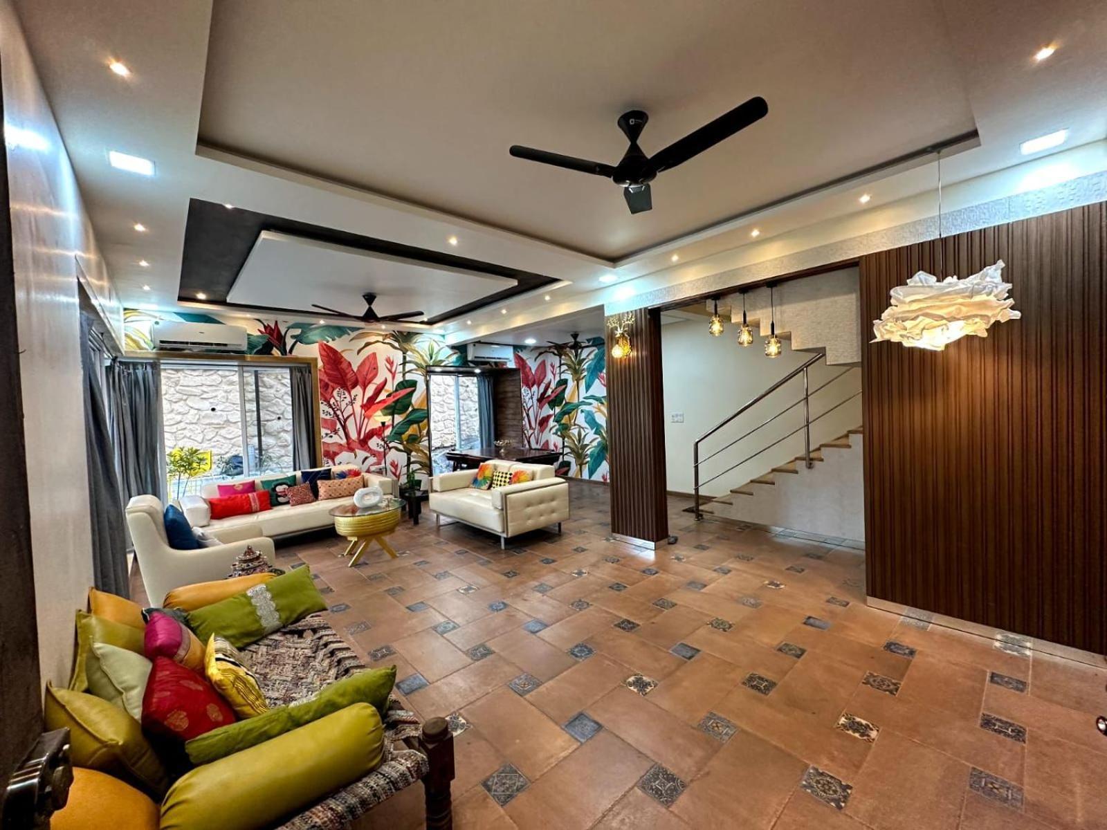 Tropical Villa II 4 Bhk II Lonavala II 1 Mountain View II 2 Private Pool II 3 Big Terrace מראה חיצוני תמונה