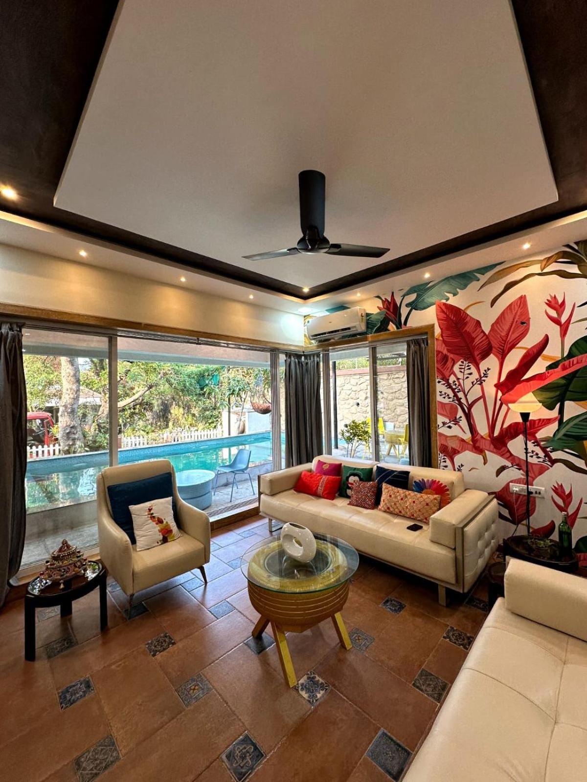 Tropical Villa II 4 Bhk II Lonavala II 1 Mountain View II 2 Private Pool II 3 Big Terrace מראה חיצוני תמונה